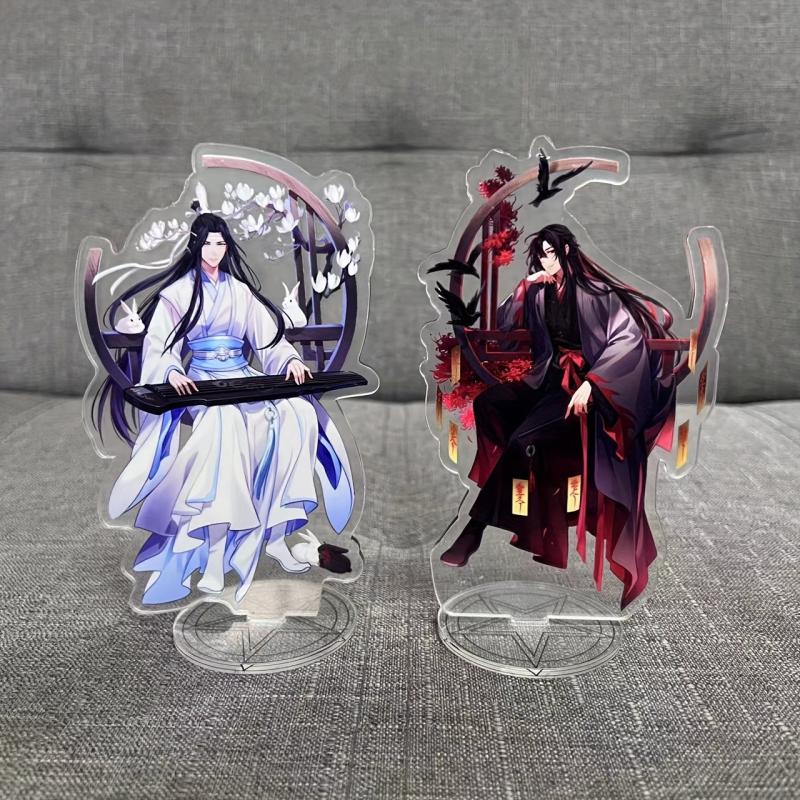 Acrylic Chinese Anime Figure Stand 5.9in Desk Decor Gift