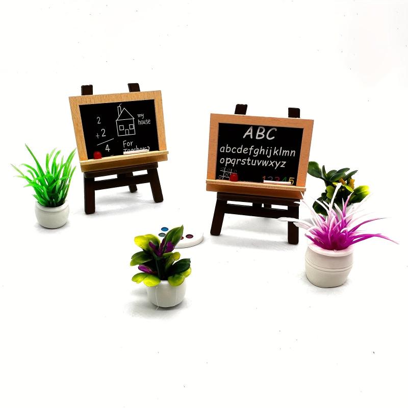 Mini Blackboard Doll House Decoration