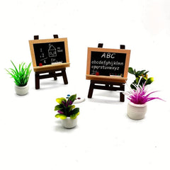 Mini Blackboard Doll House Decoration