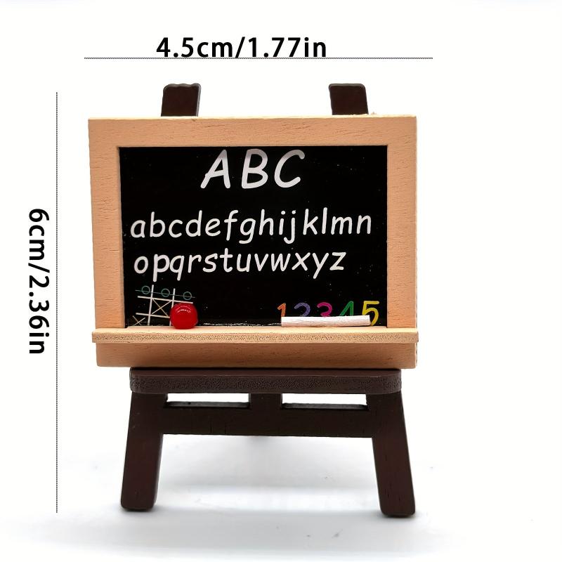 Mini Blackboard Doll House Decoration