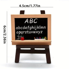 Mini Blackboard Doll House Decoration