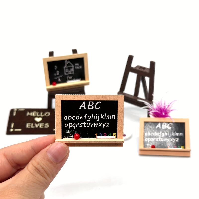 Mini Blackboard Doll House Decoration