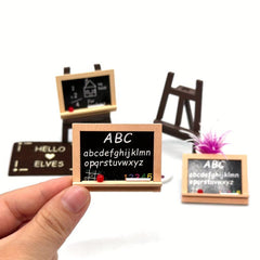 Mini Blackboard Doll House Decoration