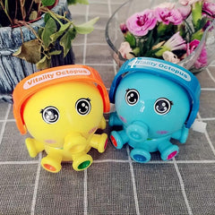Clockwork Octopus Wind Up Toys Cute Cartoon Bath Toy 360 Degrees Rotation
