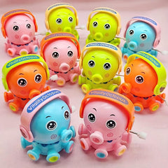 Clockwork Octopus Wind Up Toys Cute Cartoon Bath Toy 360 Degrees Rotation