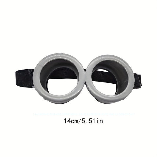 Yellow Little Man Glasses Props for Cosplay Halloween Christmas