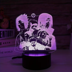 Anime 3D Lamp Kids Gift Bedroom Light