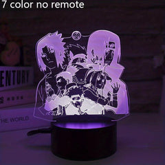 Anime 3D Lamp Kids Gift Bedroom Light