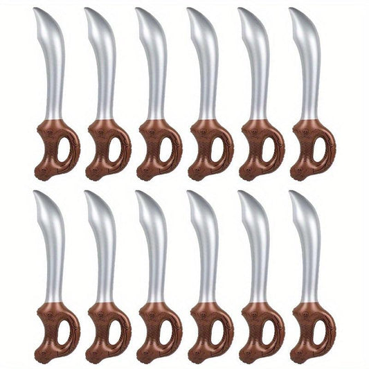 12pcs Inflatable Halloween Toy Sword Party Favors Birthday Supplies