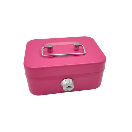 Mini Cash Box With Coin Slot Lock Box For Kids