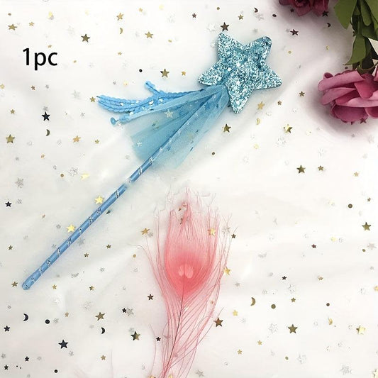 Glitter Star Wands Princess Angel Fairy Magic Costume Props