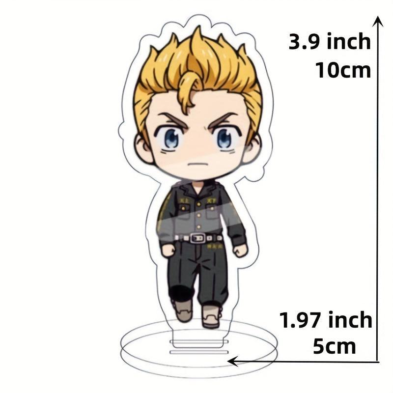 9 Inch Q Version Figure Acrylic Stand Model Plate Desk Decor