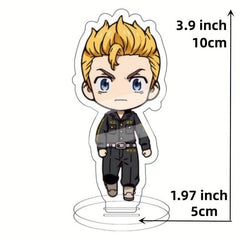 9 Inch Q Version Figure Acrylic Stand Model Plate Desk Decor