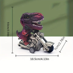 Dinosaur Motorcycle Toy Car Mold Simulation Dinosaur