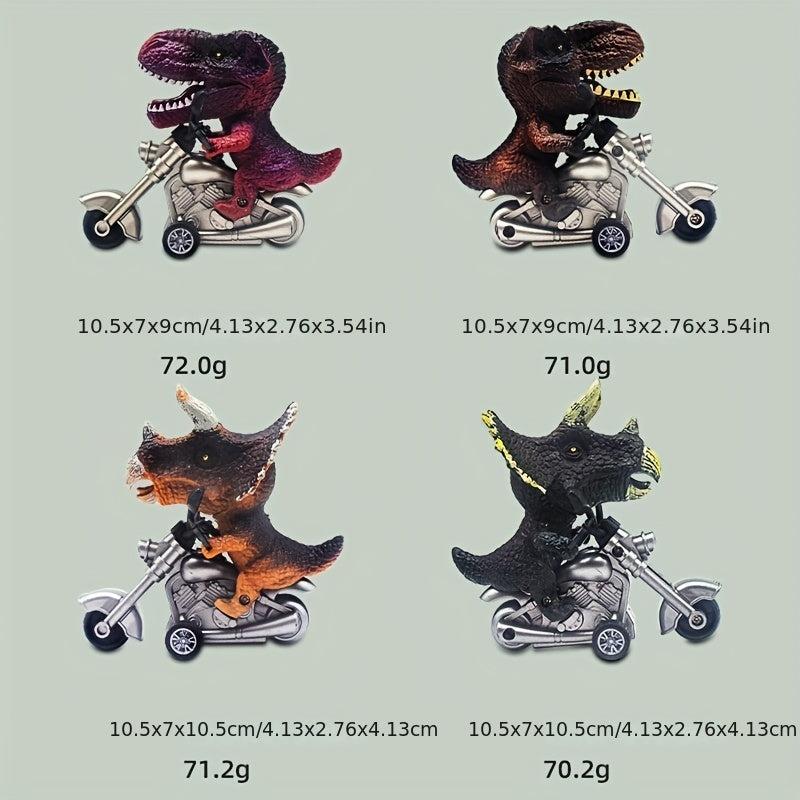Dinosaur Motorcycle Toy Car Mold Simulation Dinosaur