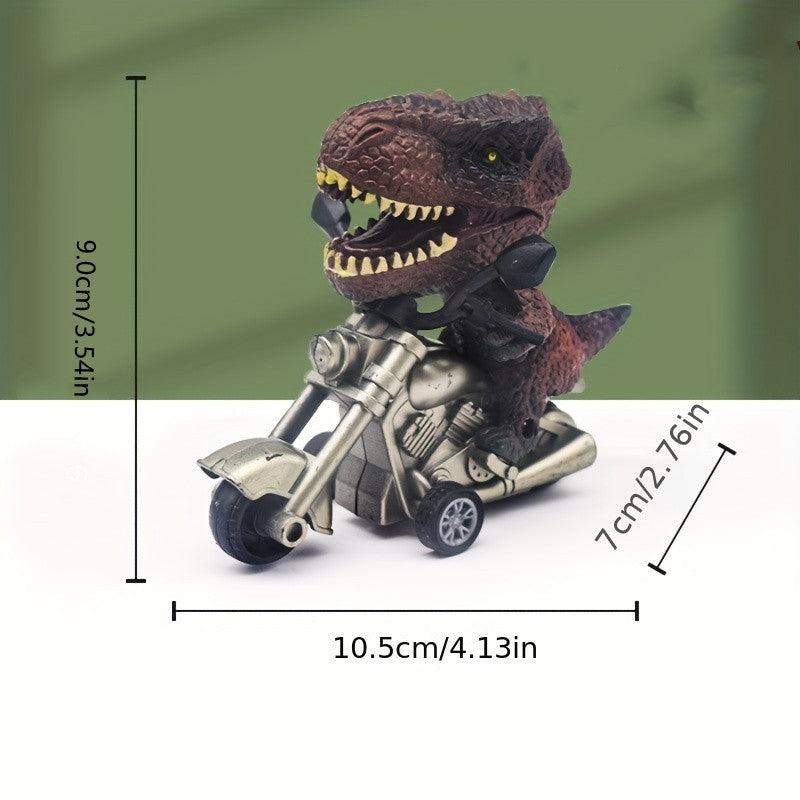 Dinosaur Motorcycle Toy Car Mold Simulation Dinosaur