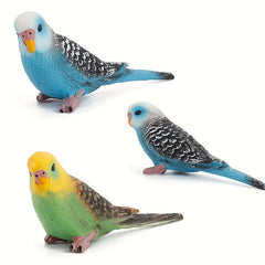 Simulation Parrot Toy Model Green Budgerigar Budgerigar Desktop Ornament