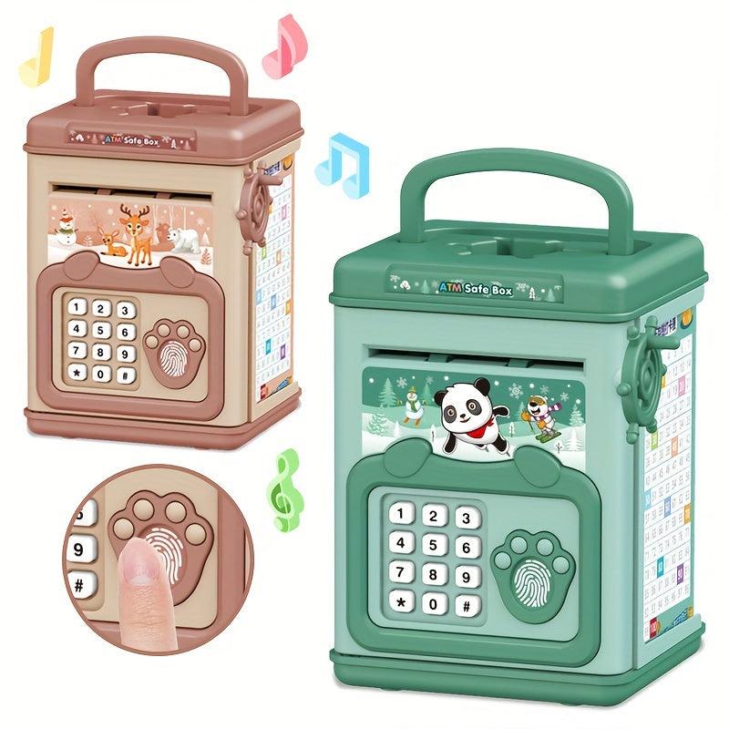 Kids' Music Cartoon Fingerprint Password Box