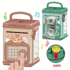 Kids' Music Cartoon Fingerprint Password Box