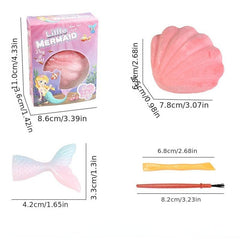 Mermaid Fossils Excavation Toy for Kids