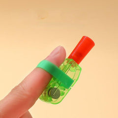 Cartoon Pattern Finger Projection Light Glow Toy LED Stall