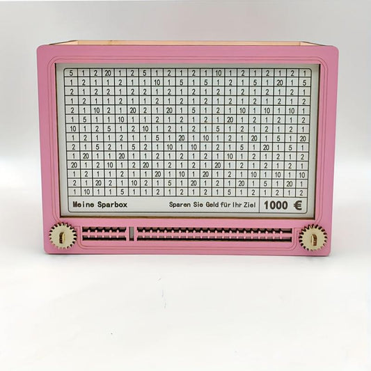 Pink Piggy Bank Halloween Christmas Gift Erasable Rewritable Piggy Bank