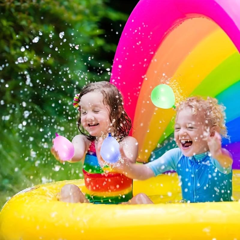 592pcs Colorful Water Balloons Splash Water Fun Balloons Set