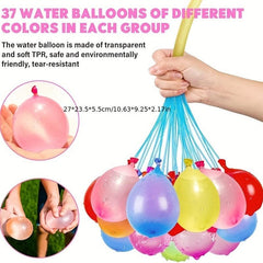 592pcs Colorful Water Balloons Splash Water Fun Balloons Set