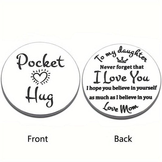 Pocket Hug Token I Love You For Daughter Graduation Back To School