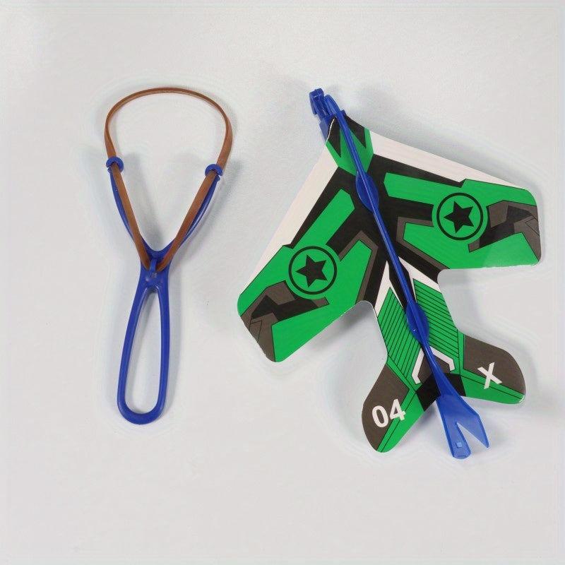 Luminous Slingshot Catapult Plane Toy for Kids