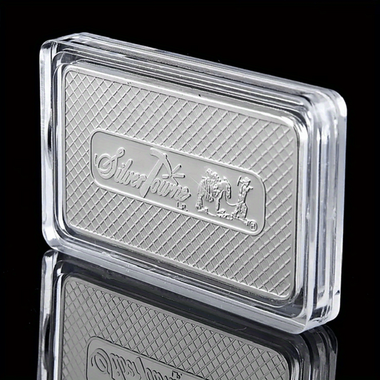 American Explorer Metal Long Bar Square Coin Collection Display Case