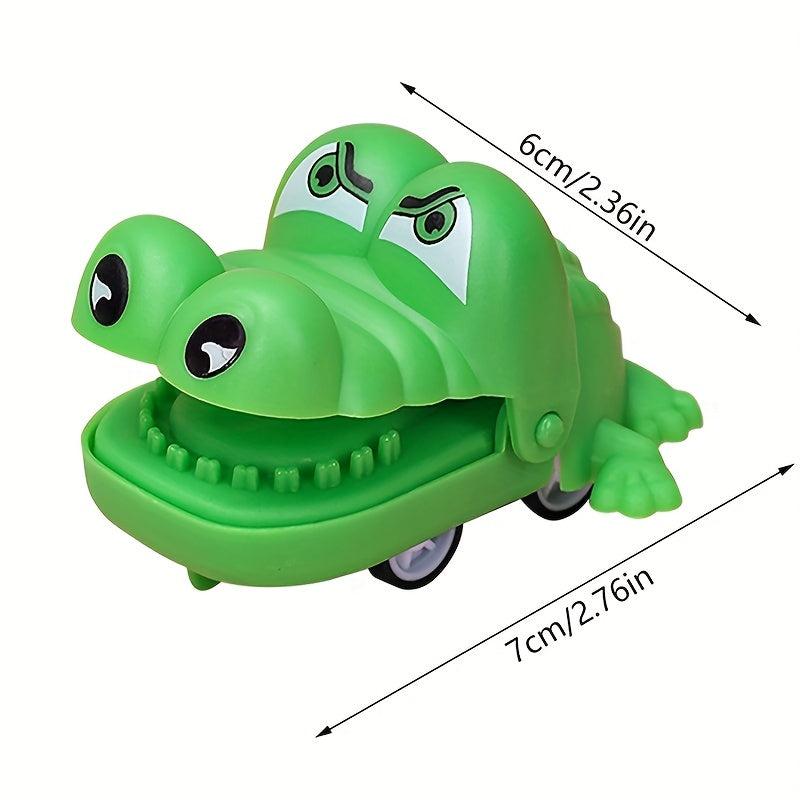 2Pcs Cartoon Crocodile Car Toys Pull Back Kids Gift