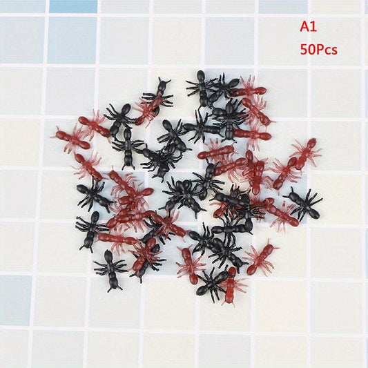 Plastic Realistic Ants Halloween Pranks Joking Toys Decoration