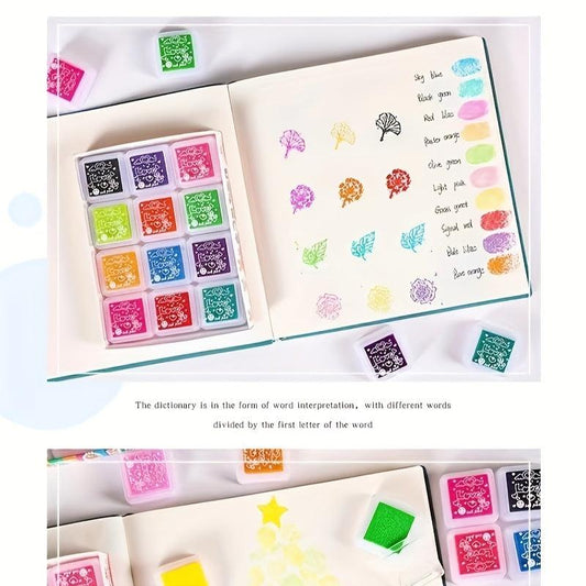 Children's Finger Painting Ink Pad DIY Handbook Ink Pad