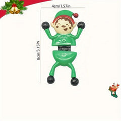 Santa Claus Style Wall crawler Sticky Spider Man Tipper Decompression Vent Toy