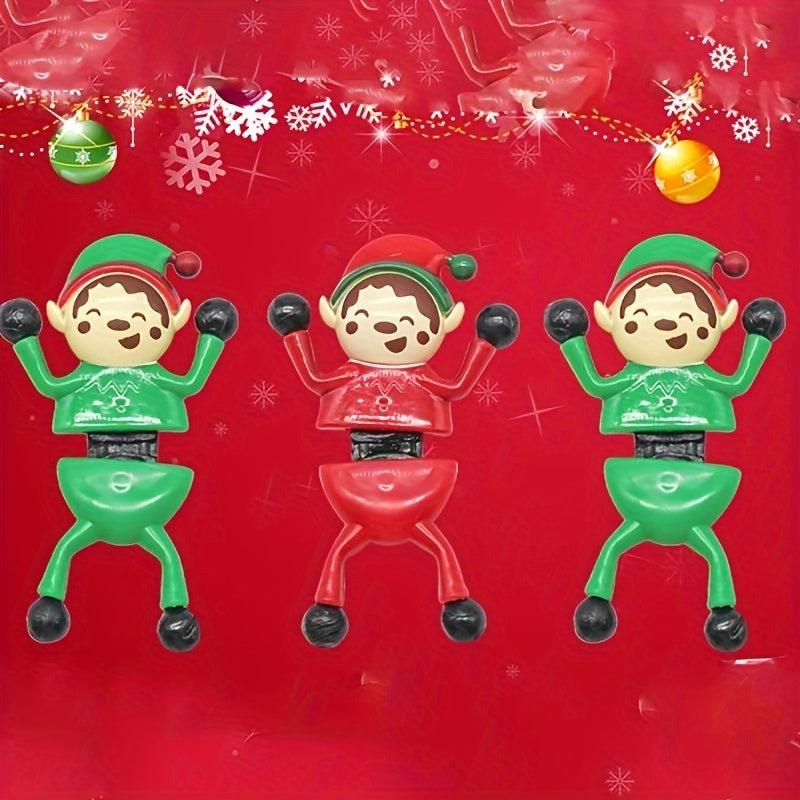 Santa Claus Style Wall crawler Sticky Spider Man Tipper Decompression Vent Toy