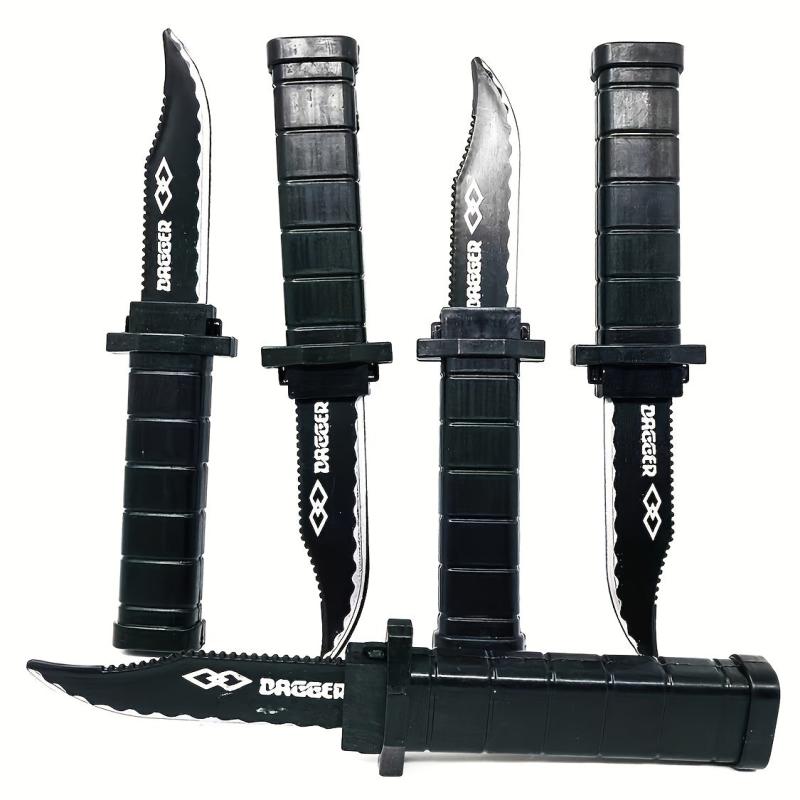 Telescopic Dagger Spring Party Dress Up Prank Funny Scary Toy