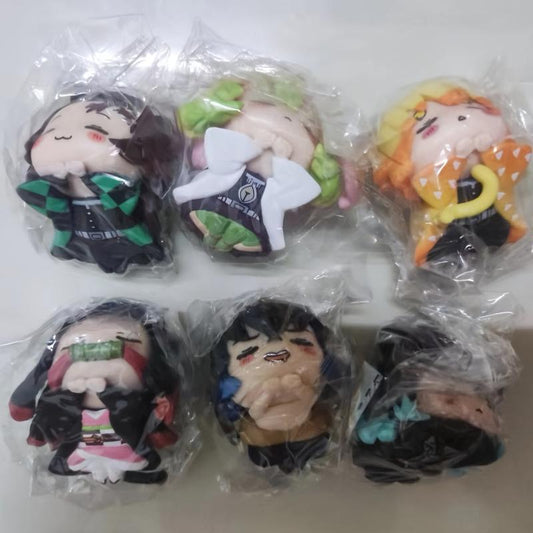 6pcs Anime Action Figruines Figure Figura
