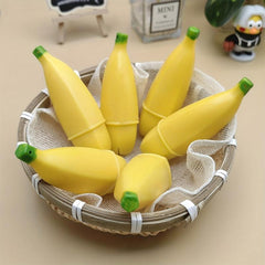 Smiling Banana Stress Relief Squeeze Toy