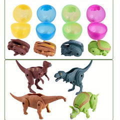 Deformed Dinosaur Egg Collection Toy - Kids Transforming Dino Model