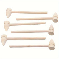 Wooden Hammer Toy Crab Hammer Lobster Hammer Jumping Egg Puzzle Toy