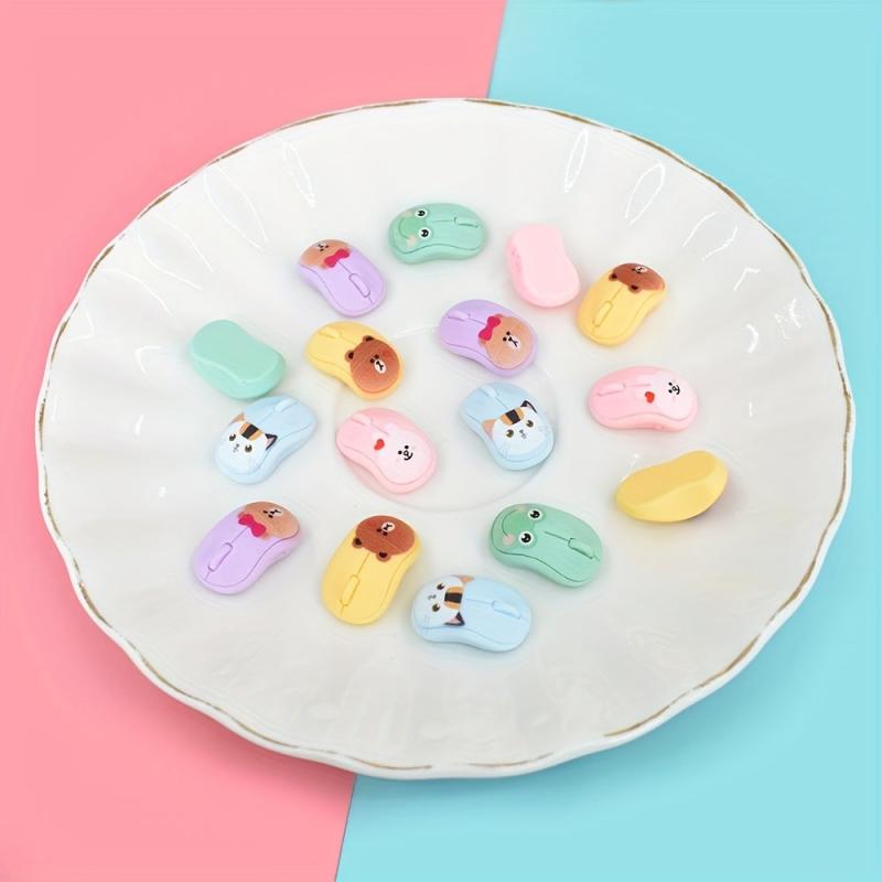5pcs Simulation Micro Mouse Dollhouse Decoration DIY Hobby Toys