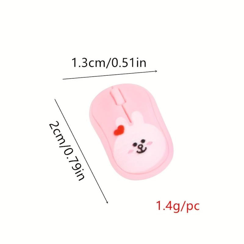 5pcs Simulation Micro Mouse Dollhouse Decoration DIY Hobby Toys