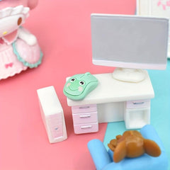 5pcs Simulation Micro Mouse Dollhouse Decoration DIY Hobby Toys