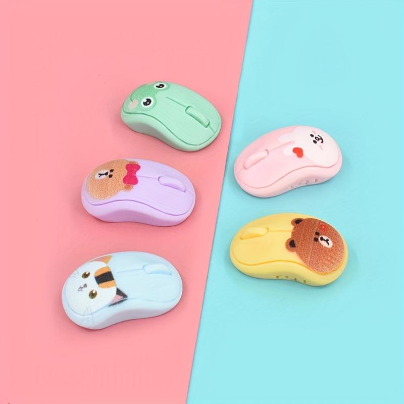 5pcs Simulation Micro Mouse Dollhouse Decoration DIY Hobby Toys
