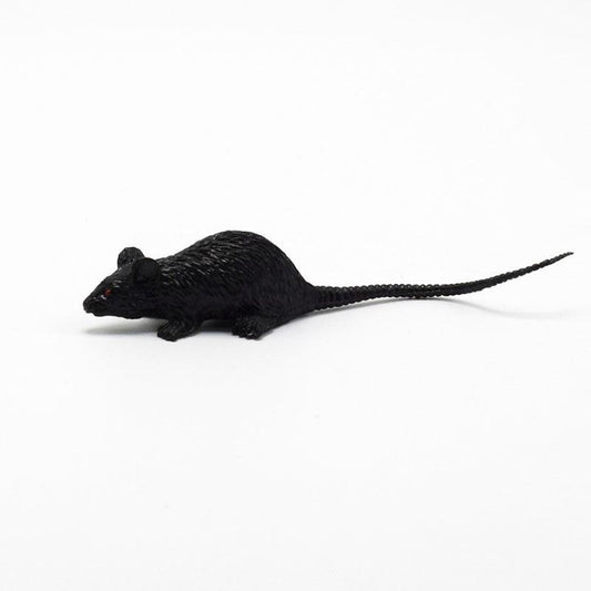 Mini Gray Mouse Cub Prank Scary Toy Halloween Horror