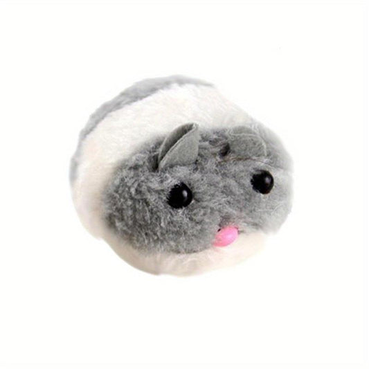 Funny Plush Fur Mouse Cat Toy for Chasing