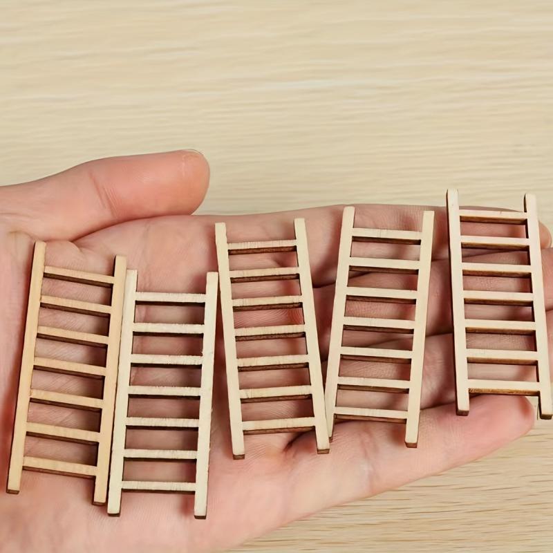 DIY Mini Wooden Ladder for Home & Garden Decor