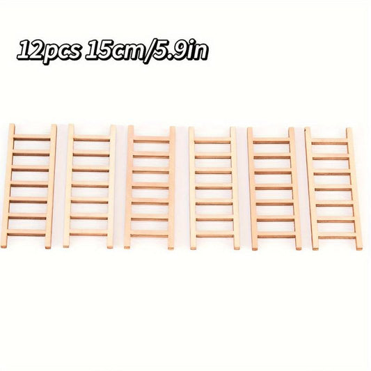 DIY Mini Wooden Ladder for Home & Garden Decor