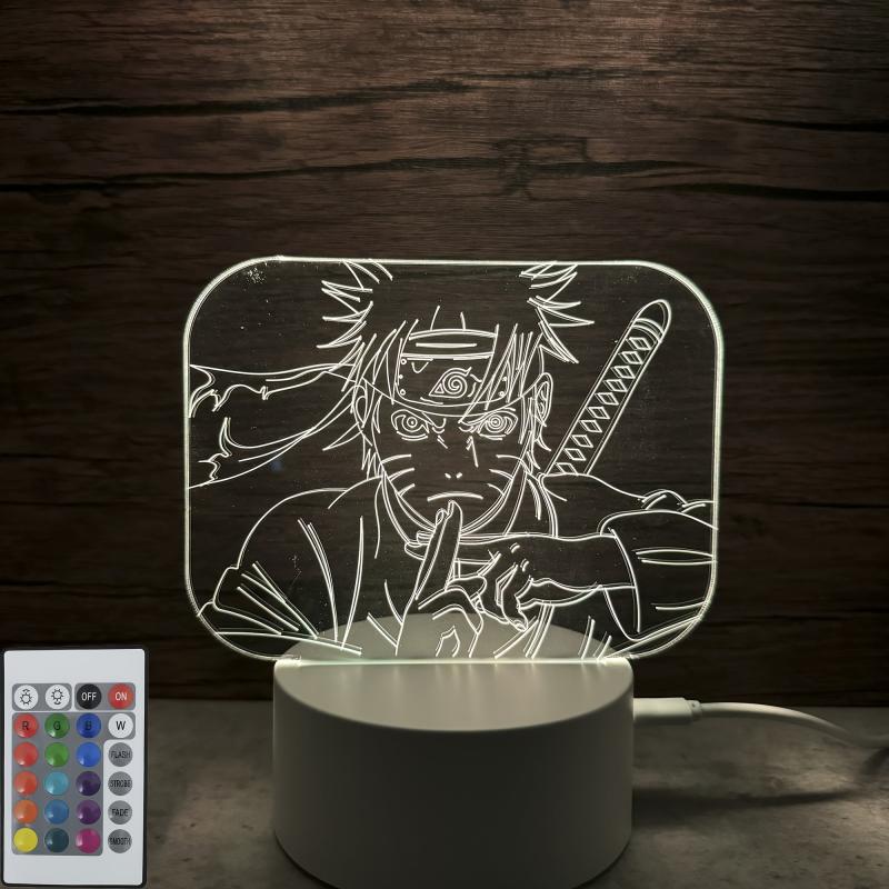 Anime 3D Night Lamp Table Lamp Manga LED